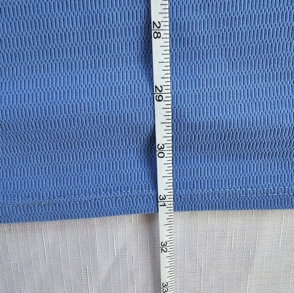 NFL Team Apparel Detroit Lions Mens 2XL Blue & Gray Long Sleeve Shirt Football - Picture 6 of 8